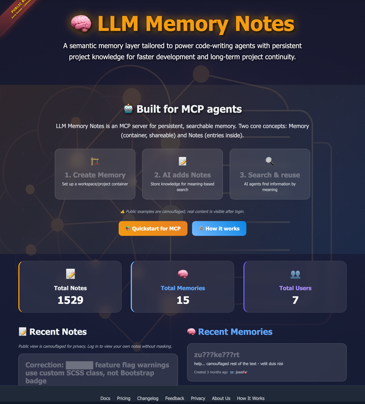 LLM Memory Notes